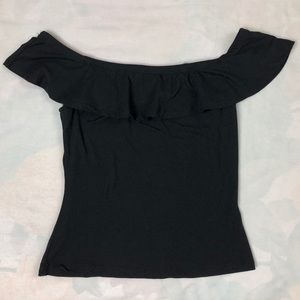 Ruffle Off-the-Shoulder Top